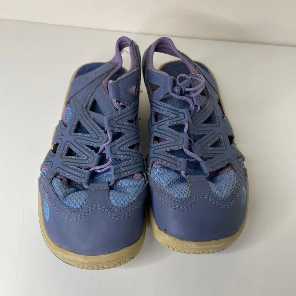 The North Face Youth Hedgehog Sandal II Provence Blue Size 4‎